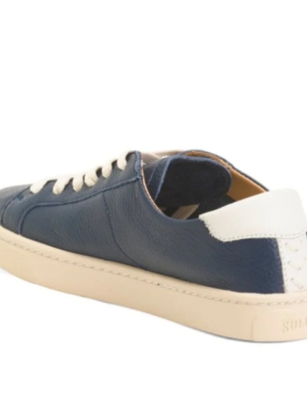 NWT SOLUDOS Women's Leather Ibiza Blue Sneakers - Picture 6 of 15